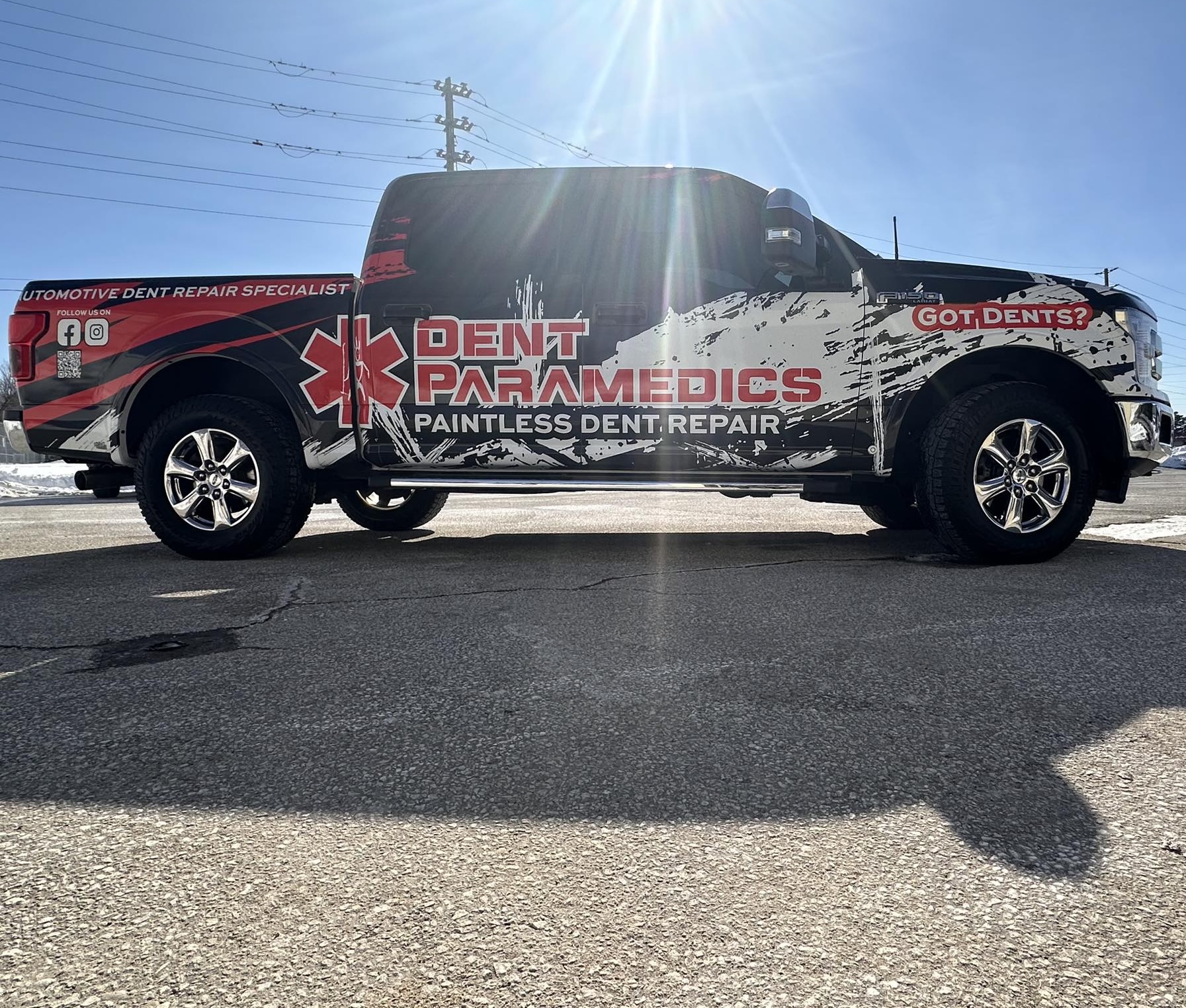 Truck with Logo